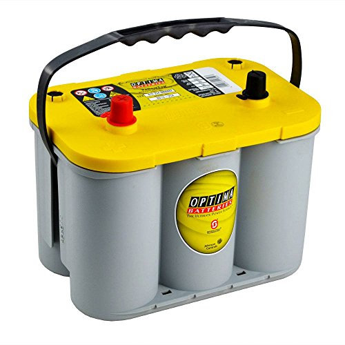 Optima YTS 4.2 AGM Batterie de Cycle Profond - 12V 55Ah 765CCA - 2 Ans de Garantie - Y TS 4.2 / YTS4.2