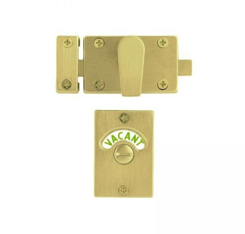 Indicator Bolt Polished Brass 66mm x 40mm