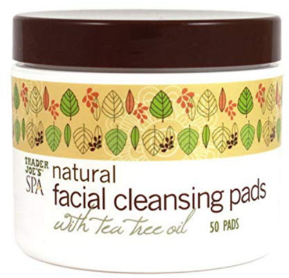 Trader Joe's Spa Natural Facial Cleansing Pads with Tree Oil