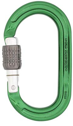 Dmm Oval Screwgate Carabiner (Green)