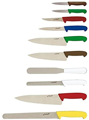 Genware NEV-KCASECOL10 Knife Case Set, Colour Coded (Pack of 10)
