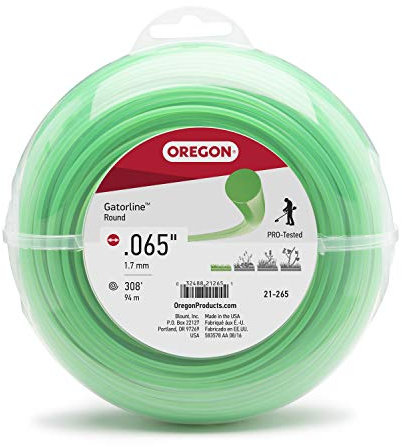 Oregon 21265 Gatorline Fil Rond Coupe-Bordures .065 Pouce Diamètre 1/0,9 Kilogram en Forme de Donut