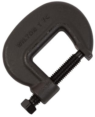 Wilton 14518 1-Fc, O-Serie Brücke C-Klemme, Vollschließspindel, 0 Zoll - 1-7/16 Zoll Backenöffnung, 3,8 cm Halstiefe, 2 Stück
