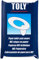 Toly - Toilet seat saddle pads paper 10 pieces