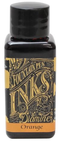 Diamine 30ml Orange fountain pen ink bottle