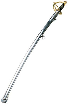 Säbel US Kavallerie 1860 mit Scheide lang