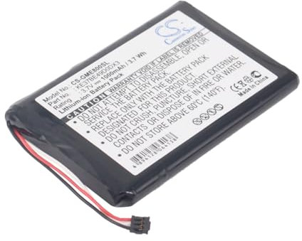 VINTRONS Replacement Battery For Garmin Edge 810, Edge 800