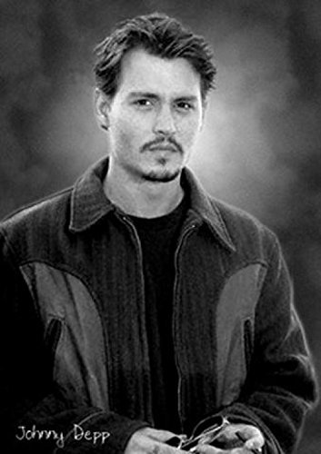 1art1 Johnny Depp Poster Rauch Plakat | Bild 91x61 cm