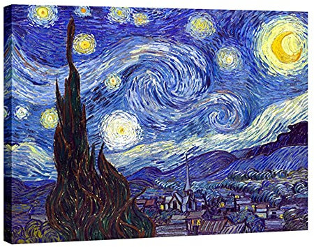 Wieco Art - Autumn Love Modern Giclee Canvas Prints Artwork 5 panels Abstract Landscape Oil Paintings Reproduction Pictures to Photo Printed on Canvas Wall Art for Office Decor 5cs/set P5RLA021 A