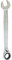KS Tools 503.4617 Clé mixte à cliquet réversible 72 dents 17 mm