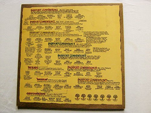 Fairport Convention History Of Fairport Convention 2LP Island ICD4 EX/VG 1972 double LP, palm tree labels