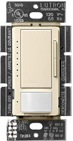 Lutron Motion Sensor and LED Dimmer Switch, Single Pole/3-Way