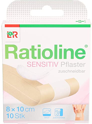 Ratioline Wundschnellverband 8 cm x 1 m, 1 St. Pflaster