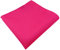 TigerTie Einstecktuch in pink knallpink leuchtpink einfarbig Uni Rips gemustert