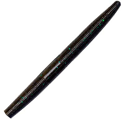 YUM Dinger Classic Worm Allzweck-Barsch-Angelköder, weicher Kunststoff, 8 Stück – Great Texas Rigged, Wacky Style, Carolina Rigged, Pitched, etc.