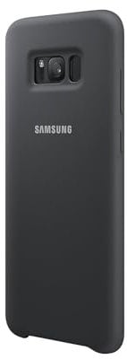 Samsung Original S8 Plus Silicone Phone Case Cover - Dark Grey,EF-PG955TSEG