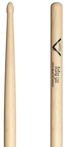 Vater Drumsticks VHBB500-500 BeBop Series - Hickory - Tropfenförmige Holzspitze