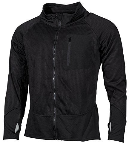 MFH Herren US Taktische Soft Shell Jacke Schwarz