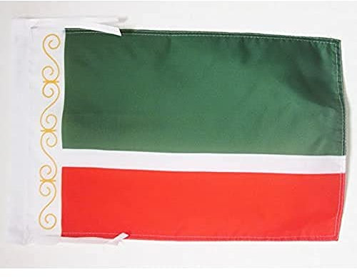 AZ FLAG - Flagge Tschetschenien - 45x30 cm Mit Kordel - Tschetschenisch Fahne 30 x 45 Cm - Flaggen