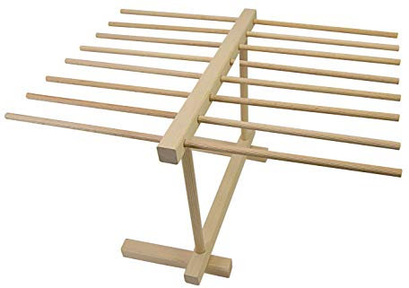 ELETTRO CENTER Nudeltrockner, Holz, braun, Art.391