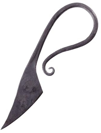 Ulfberth Gebrauchsmesser, handgeschmiedet, ca. 15cm lang
