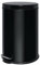 Bolero Round Pedal Waste Paper Bin Black 20Ltr GG978