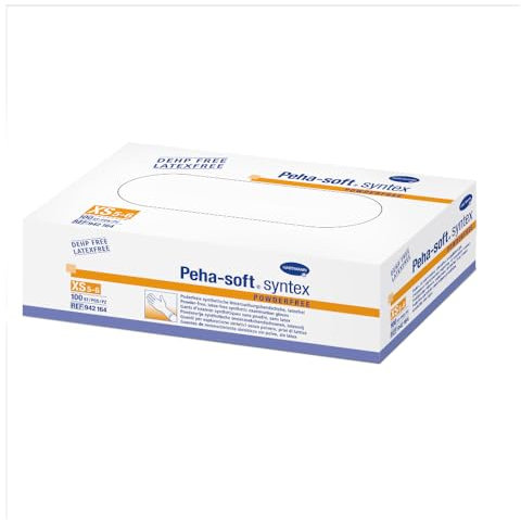 PEHA-SOFT Syntex Unters.Handsch.unste.pud.frei S