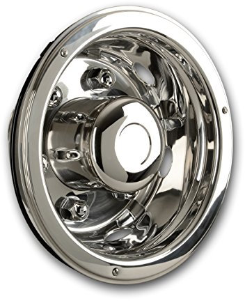 Radzierblende Radauskleidung Felgenauskleidung 17,5 Zoll aus Edelstahl - universell passend für Stahlfelgen