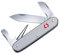 Victorinox Electrician Alox Couteau de Poche Suisse, Léger, Couteau Multifonction, 7 Fonctions, Grand Lame, Argent