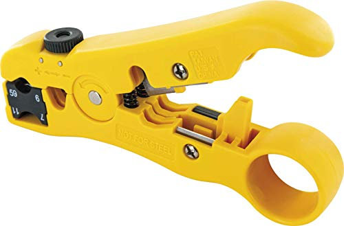 Schwaiger ABI212 031 Universal Abisolierwerkzeug gelb