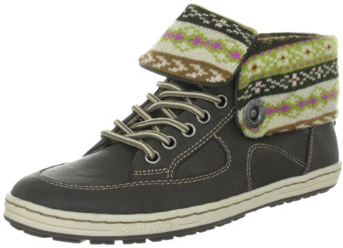 s.Oliver Casual 5-5-25102-39, Damen Fashion Sneakers, Braun (Taupe 341), EU 42