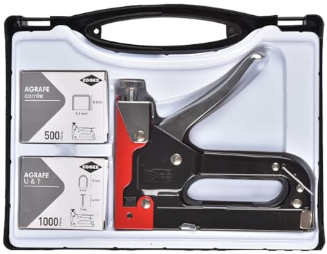 Cogex 60116-Nagler Kombi-Tacker, 4-14 mm, im Koffer