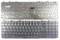Keyboards4Laptops Alemán Plata Teclado de Repuesto para Ordenador portátil Compatible con HP Pavilion DV7-1008TX