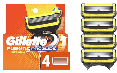 Gillette ProGlide Shield Razor Refills for Men, 4 Blade Refills