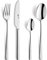 Paul Wirths PURE Besteck Set 6 Personen | 24-teilig | 18/10 Edelstahl Essbesteck poliert | Besteckset spülmaschinenfest | Tafelbesteck 6 Personen zeitgemäß und kompromisslos
