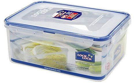 Lock & Lock Classic Rectangular Food Container, 2.3L (232 x 165 x 95mm)
