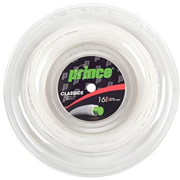 Prince Tennis-Seil, Mehrfarbig, Unisex, Bianco - Bianco, 1.30 mm