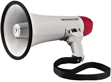 MONACOR Stageline TM-11 Megafon, weiß, 173480