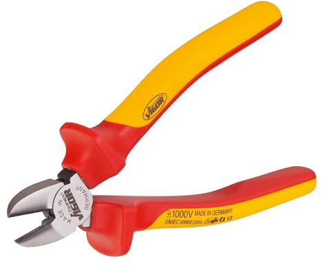 VIGOR VDE Seitenschneider, V2629, Für harten Draht (H), Länge 160 mm