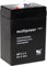 Panasonic 1013091 Multipower PB-6-4,5-4,8 MP4,5-6, batteria al piombo 6 V, 4,5 Ah, tessuto non tessuto (AGM) (larghezza x altezza x profondità), 70 x 105 x 47 mm piatto