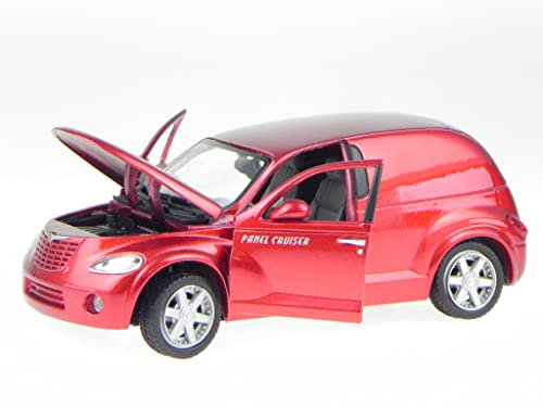 Motormax Chrysler PT Cruiser Panel Cruiser rot Modellauto 1:24