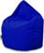 PATCH HOME Sitzsack XL Tropfenform - Blau - Indoor & Outdoor Beanbag mit Styroporfüllung - Bereits Befüllt - Kinder & Erwachsene - 30 Farben & 3 Größen - Für Kinder und Erwachsene