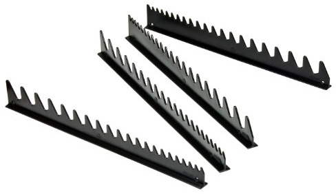 Ernst Manufacturing Wrench Rail Set, 40 Tool, Black (6015-Black)