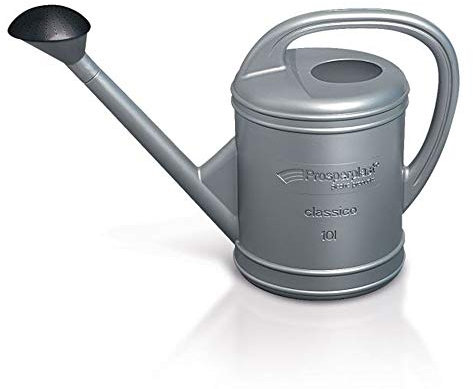 Regadera de jardin 10L Prosperplast Classico en color plata