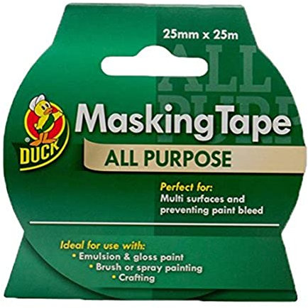 Shurtape Duck Tape All Purpose Masking Tape 25mm x 25m