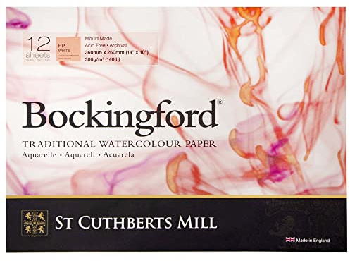 Bockingford Watercolor Pad 10 X 14 White 140 Pound