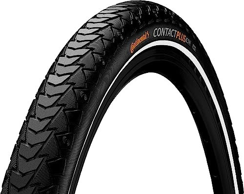 Continental Contact Plus Fahrradreifen, schwarz, 24 | 600 x 50C | 24 x 1.75