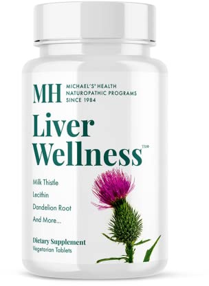 Michael's Health Naturopathic Programs Liver Wellness - 90 Vegetarian Tablets - Contains Nutrients for Liver Support - Kosher - 30 Servings