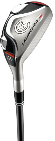 Cleveland Launcher Hybrid (Men's Left-Handed, 20.5 Degree Loft, Red Regular Shaft)
