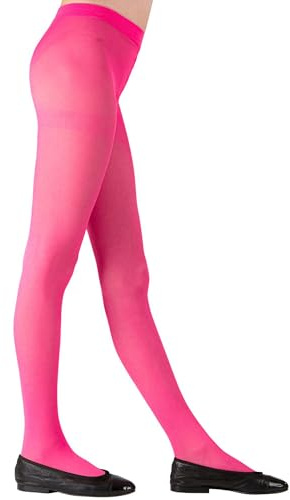 W WIDMANN MILANO Party Fashion - Kinder-Strumpfhose | 40 DEN, einfarbig, für Karneval, Mottoparty oder Alltag